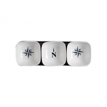 Snackschale + drei kleine Snackschalen Northwind Marine Business