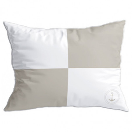 Kissenbezug Flag II Beige Santorini Marine Business