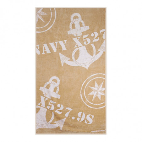 Handtuch mit aufblasbarem Kissen sand "Free Style" Marine Business