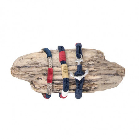 BATELA Maritimes Ankerarmband navy