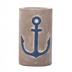 BATELA maritimer Kerzenhalter Anchor  Maritime Dekoration