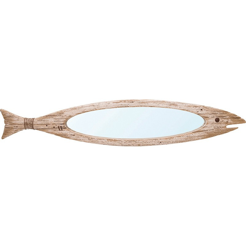 BATELA maritimer Holzspiegel Fisch Startseite BATELA maritimer Holzspiegel Fisch Startseite