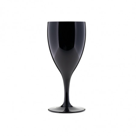 Q Squared Weinglas black