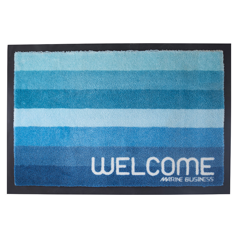 Rutschfeste maritime Fußmatte Welcome Stripe Business MARINE BUSINESS Accessoiries Rutschfeste maritime Fußmatte Welcome Stripe Business MARINE BUSINESS Accessoiries