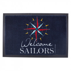 Rutschfeste maritime Fußmatte Welcome Rosewind Business MARINE BUSINESS Accessoiries