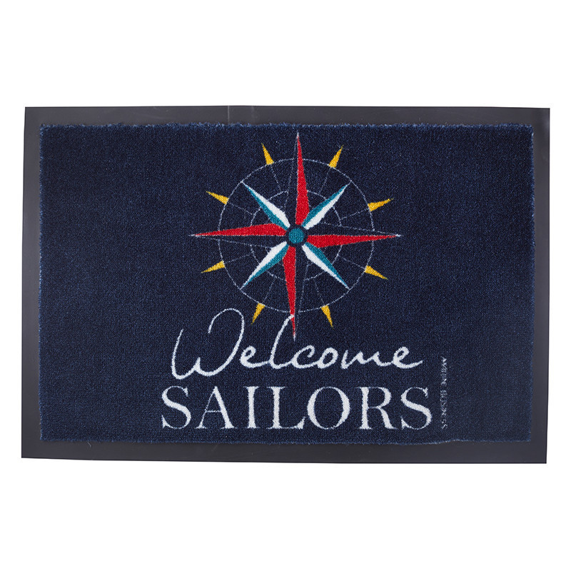 Rutschfeste maritime Fußmatte Welcome Rosewind Business MARINE BUSINESS Accessoiries Rutschfeste maritime Fußmatte Welcome Rosewind Business MARINE BUSINESS Accessoiries