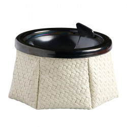 Aschenbecher Rattan White Accessories Marine Business MARINE BUSINESS Accessoiries