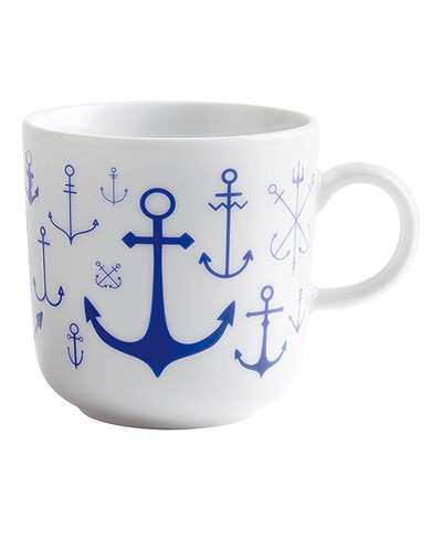 KAHLA Ahoi Marie Kaffeebecher 0,30 l Ankerwelt | Bootsgeschirr | NauticDepot
