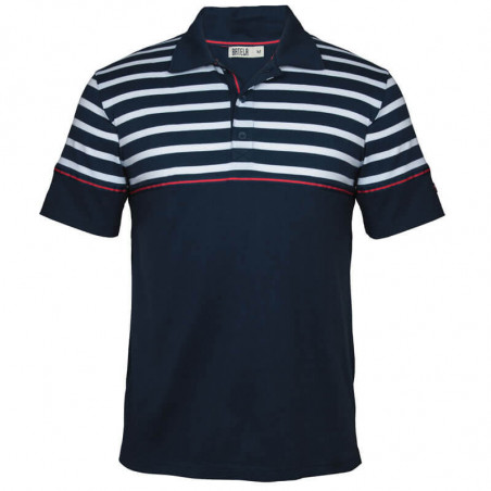 BATELA Poloshirt maritim gestreift
