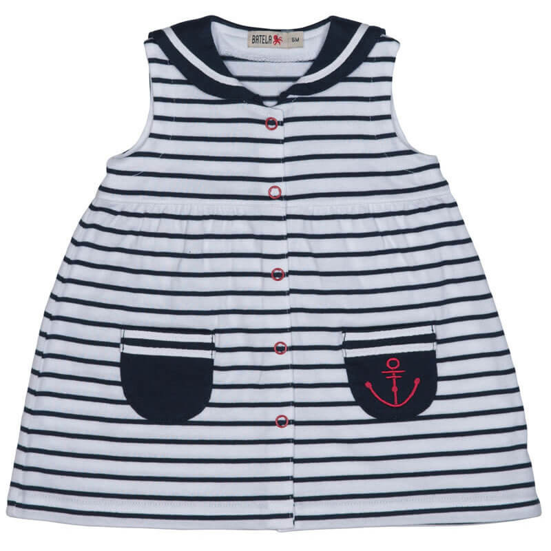 BATELA Kleid maritim gestreift BATELA Maritime Mode BATELA Kleid maritim gestreift BATELA Maritime Mode